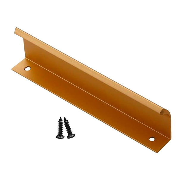 Tirador oculto para puertas de armario Oro 150mm