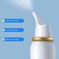 thumbnail image 4 of Aerosol Nasal Salino De Alivio, Aerosol Nasal Salino, Moco Limpio, Cubierta A Prueba De Polvo De 80 Ml Para Uso Diario Para Bebés, 4 of 7