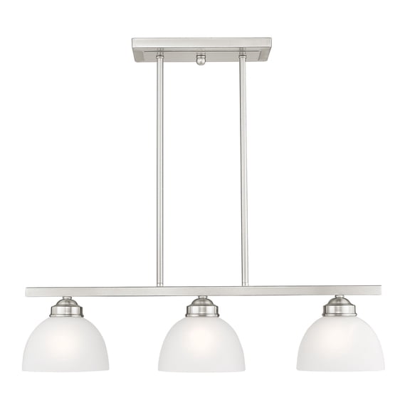 Livex Lighting Somerset Island in Brushed Nickel