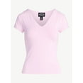 thumbnail image 5 of Scoop Women's and Women's Plus Refined Contour V-Neck Tee, Sizes XS-4X, 5 of 5