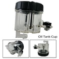 thumbnail image 7 of Motorcycle Black Front Brake Clutch Master Cylinder Fluid Reservoir Oil Tank Cup, 7 of 7