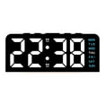 thumbnail image 6 of Innovation LED Large Character Digital Clock - Multifunctional Atmosphere Light & Date Display Alarm Clock GH8033, 6 of 6