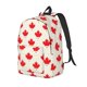 thumbnail image 1 of Fotbe Happy Canada Day Mochila de Lona con Estampado, Mochila Duradera, Mochila Versátil de Alta Calidad, Mochila Compacta Vintage-Medium, 1 of 5