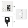 thumbnail image 4 of Refrigerator Lock Combination Mini Refrigerator Lock Cabinet Combination Lock, 4 of 9