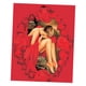 thumbnail image 5 of sin marco pintura por número artes y manualidades pintura acrílica Dama de rojo, 5 of 6