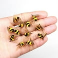 thumbnail image 5 of 10 Pcs/Set Fishing Artificial Insect Bait Bumble Bee Fly Trout Fishing Lures Bionic Honeybee Bait Fly Fishing Bait Handmade, 5 of 5