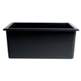 thumbnail image 3 of Pemberly Row Black 24" x 18" Fireclay Undermount/Drop In Fireclay Kitchen Sink, 3 of 9