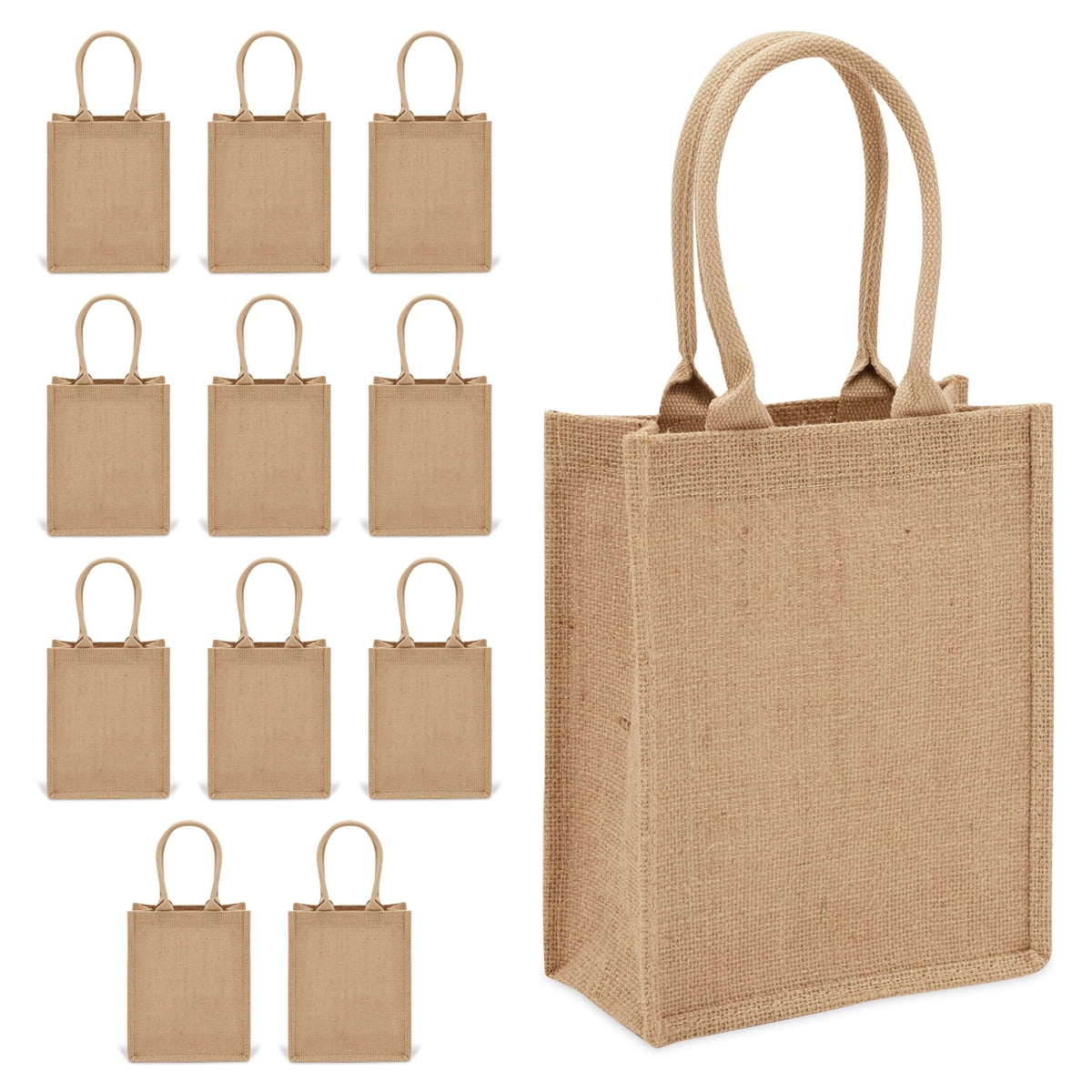 Reusable Grocery Shopping Tote Bag Bags with Gusset Eco Friendly 13x15" 