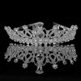 thumbnail image 4 of Wedding Tiara Crystal Crown With Rhinestone Wedding Headband Comb For Bridal Crown Wedding Proms Pageants Princess Parties Birthday, 4 of 5