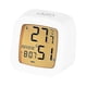 thumbnail image 2 of Reloj despertador Digital compacto, reloj de noche con temperatura y humedad, 3x1,8x3 pulgadas, 12 horas/24 horas, portátil para escritorio de oficina ,, 2 of 8