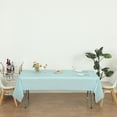 thumbnail image 6 of HeavyDuty Plastic Table Covers TABLECLOTH (Reusable) in 24 colors and 2 Size!!, 6 of 6