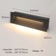 thumbnail image 3 of Luz de paso LED impermeable de 3 W, 5 W y 10 W IP65, lámpara de esquina de escalera empotrada de aluminio para exteriores, lámpara de escalera de pared empotrada, luz de pie, 3 of 5