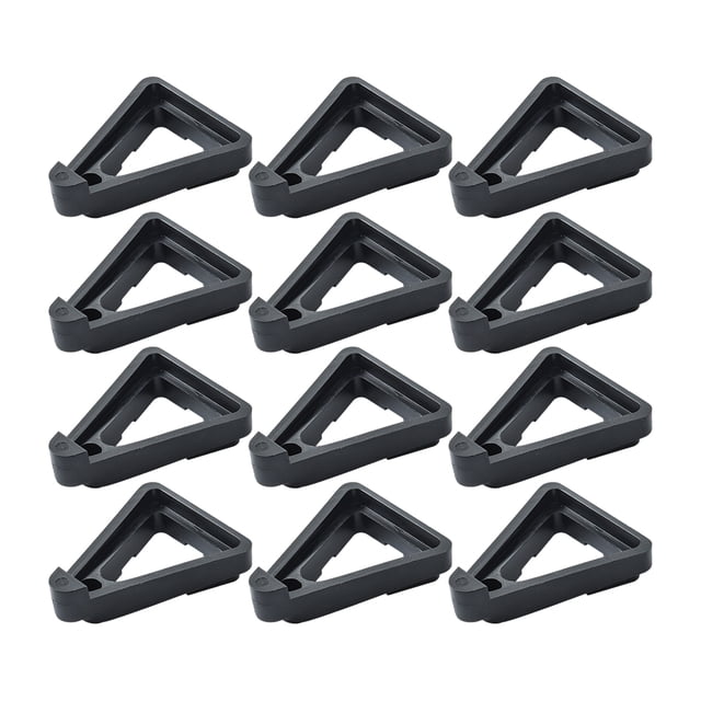 Inteprter 12 unids/set mantienen las macetas con facilidad usando estos pies para macetas, pies para macetas de plástico resistentes a la Jardín y Patio pies de maceta grandes