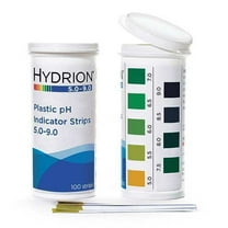Hydrion pH Strips,Hydrion Spectral,5-9,PK100 9400
