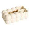 thumbnail image 1 of Modern Tissue Box Cover Light Luxury Tissue Box Dispenser Widened Tissue Box Cover Desk Paper Organizer for Bedroom B, 1 of 5