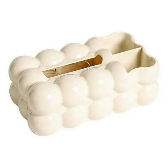 Modern Tissue Box Cover Light Luxury Tissue Box Dispenser Widened Tissue Box Cover Desk Paper Organizer for Bedroom B