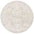 thumbnail image 2 of SAFAVIEH Abstract Jaden Oriental Wool Area Rug, Ivory/Brown, 6' x 6' Round, 2 of 11