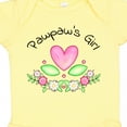 thumbnail image 4 of Inktastic Pawpaw's Girl Heart Flowers Girls Baby Bodysuit, 4 of 5