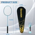 thumbnail image 6 of Professional Badminton Racket 5U, Full Carbon Fiber Design for Enhanced Performance, 6 of 7