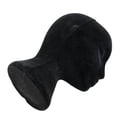 thumbnail image 2 of Bolincty Black Foam Mannequin Head, Female Manikin Foam Heads, Wig Holder Hats Glasses Headband Hairpieces Display Stand, 2 of 6