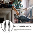 thumbnail image 2 of FUTUREORYY 2Pcs Plated Silver Plastic Tremolo Arm Cover for Electric Guitar Single Tremolo System, 2 of 6