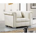thumbnail image 6 of Home Square 2-Piece Furniture Set with Velvet Accent Chair and Loveseat in Cream, 6 of 8