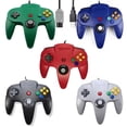 thumbnail image 2 of Classic Wired for Nintend N64 Gamepad Console /USB Port for N64 Controller Joystick for N64 Console Wired Gamepad Controller, 2 of 5
