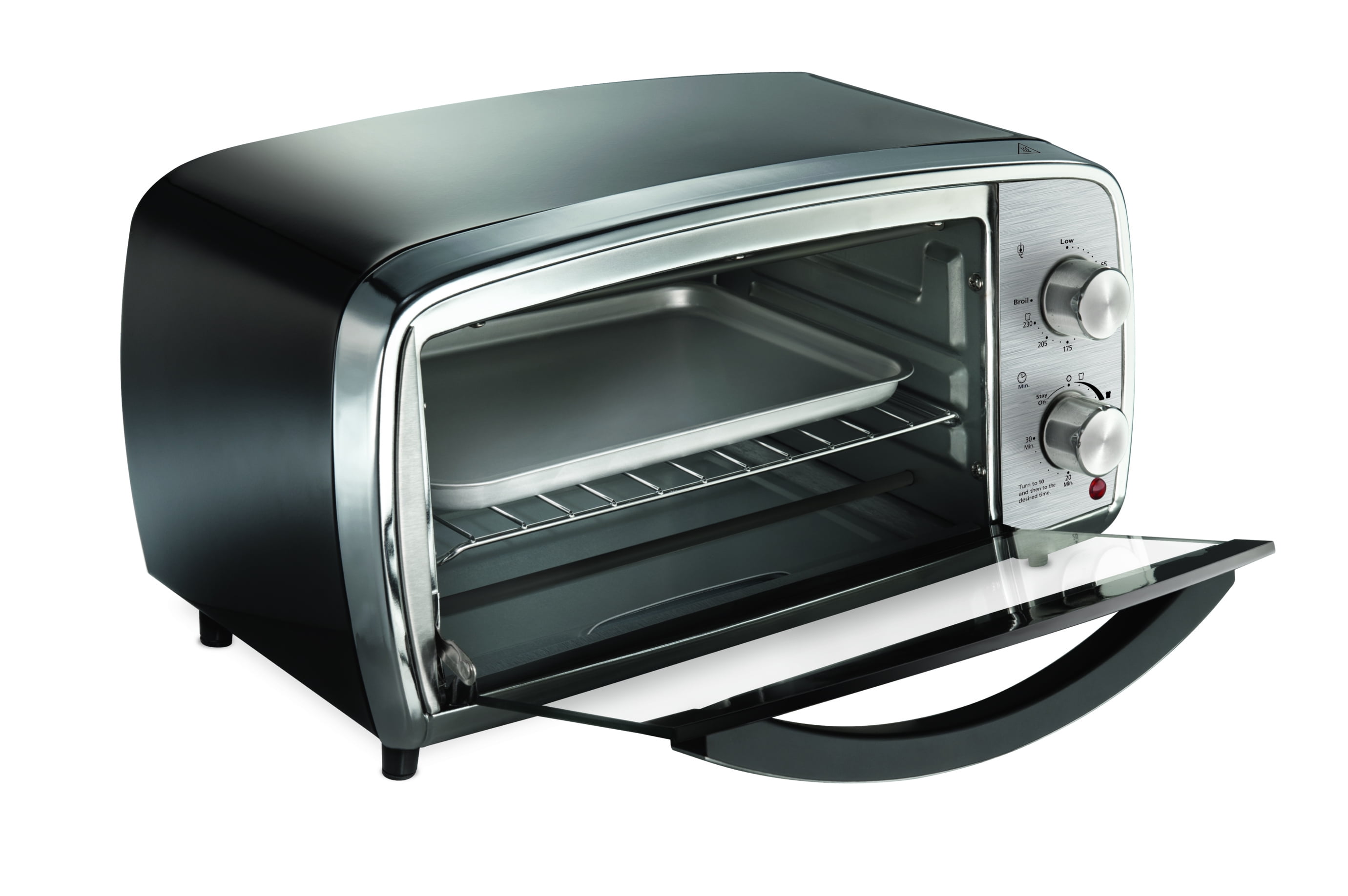 Insignia™ 4-Slice Toaster Oven Stainless Steel NS  - Best Buy