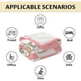 thumbnail image 6 of Bunny Blanket - Easter Soft Fuzzy Throw Blankets for Girls - 50"x60" Throw Size Blanket for Bed & Couch - Pink Cute Throws Gifts, 6 of 6