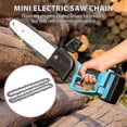 thumbnail image 2 of 2PCS 4-Inch 1/4 Inch Guide Bar Mini Chainsaw Replacement Chains for Cordless Electric Saws, 2 of 5