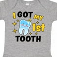 thumbnail image 4 of Inktastic I Got My 1st Tooth with Cute Tooth Baby Boys or Girls Baby Bodysuit, 4 of 5