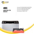 thumbnail image 3 of Toner Bank 1-Pack Compatible Toner Cartridge for Samsung CLT-C406S/XAA CLP-360 366W 365W 368 CLX-3300 3305 3305W 3305FW 3306 3306W 3306FN Xpress C460W C410 Cyan, 3 of 7