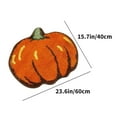 thumbnail image 3 of Fall Bathroom Rugs,Halloween Bath Mat for Bathroom Tub,Pumpkin Rug,Autumn Small Rugs for Entryway,Home Decorations,Thanksgiving Decor,Orange Cute Kids Funny Pumpkin Rug, 3 of 6