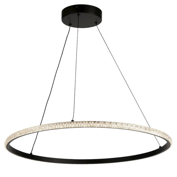 Artcraft Lighting Nova 30W LED Pendant Black