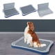 thumbnail image 4 of Greeniant Inodoro para perros con rejilla: seguro para el medio ambiente e inodoro para mascotas Inodoro plano para perros montado en la pared Suministros para perros azul estilo pilar, 4 of 6