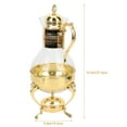 thumbnail image 2 of Tetera de café de vidrio de vidrio de estilo europeo tetera de café para el hogar HOMEMAXS 13544982-MX, 2 of 6