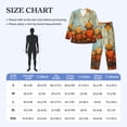 thumbnail image 4 of Halloween Costumes Mens Pajamas Set, halloween cute pumpkin (5) Halloween Pajamas Button Down Long Sleeve Loungewear Halloween Sleepwear Pjs sets for Men, 4 of 7