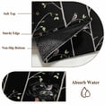 thumbnail image 6 of Area Rug for Living Room, Sparrow Non-Slip Indoor Large Carpet for Bedroom/Dining Room, Spring Birds on The Branches Vintage Country Black Washable Low-Profile Rectangle Floor Runner Rugs - 5 x 7 Ft, 6 of 7