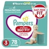Pampers Cruisers 360 Fit Diapers, Active Comfort, Size 3, 78 Ct