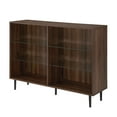 thumbnail image 5 of Manor Park Mid Century Modern 6-Shelf Bookcase, Dark Walnut, 5 of 6