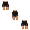 thumbnail image 1 of Greeniant Pantalones cortos de baño de cintura alta informales de verano para mujer, bañador Sexy, ropa de playa de poliéster transpirable, S Type1 NO1, 1 of 6