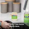 thumbnail image 4 of Truly Free Natural Cleaning Sponges, 100% Organic Luffa Dish Scrubber, Plant-Based Compostable Kitchen Dishwasher Sponge, Cleans Sink, Grout & Tile, Non Scratch Scouring Pad - 4.4 x 2.8 in, Pack of 3, 4 of 6