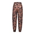 thumbnail image 6 of Women Camouflage Casual Pants with Elastic Waist Drawstring, High Waist Color Matching Clothing, 6 of 9
