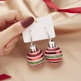 thumbnail image 2 of PuSpu Christmas Ball Pendant Earrings Christmas Ornaments, 2 of 6