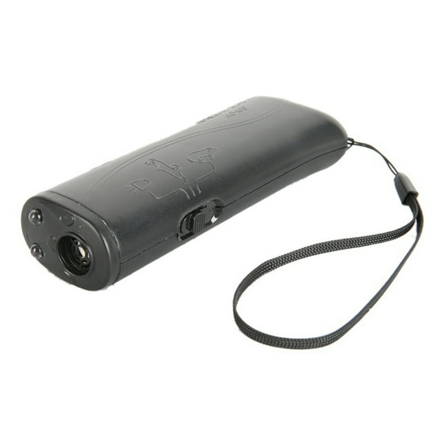 3 in 1 Barking Stop Bark Device Portable Handheld Pet Dog Repeller Control Training Device Trainer With Black