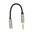 thumbnail image 1 of HIFI 4.4MM Balanced Headphone Adapter Audio Cable 4.4 XLR 4 Pin Male to Female Angle, 1 of 5