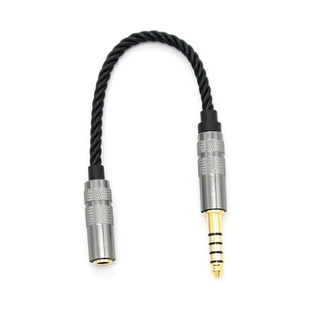 HIFI 4.4MM Balanced Headphone Adapter Audio Cable 4.4 XLR 4 Pin Male to ...