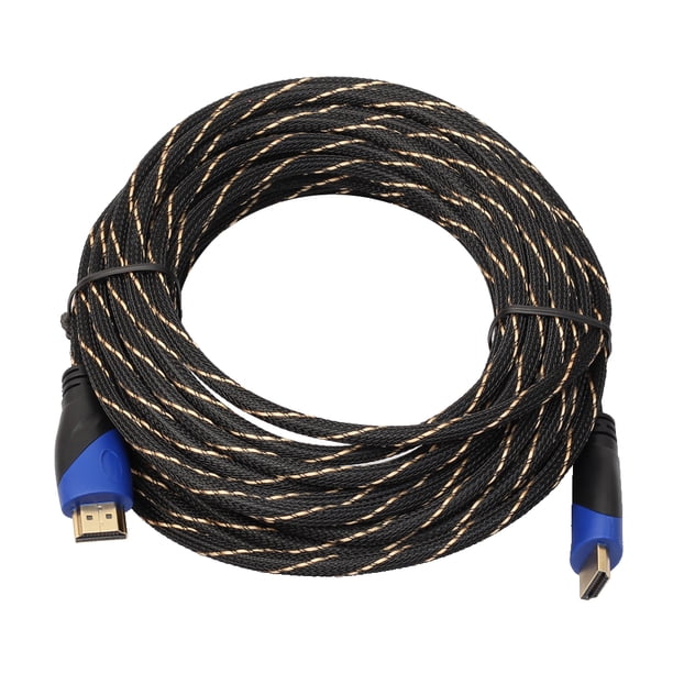 Cable compatible con HDMI Nuevo Trenzado V1.4 AV HD 3D para PS3 Xbox Medidores HDTV 1080P