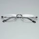 thumbnail image 2 of Gafas de lectura unisex de moda con montura superior de media altura y seda de pez, patas de resorte de resina HD de metal, 2 of 4
