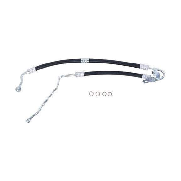 Power Steering Pressure Line Hose Assembly - Compatible with 2007 - 2012 BMW 328i 2008 2009 2010 2011